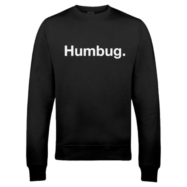 Humbug Christmas Sweatshirt - Black - S - Black