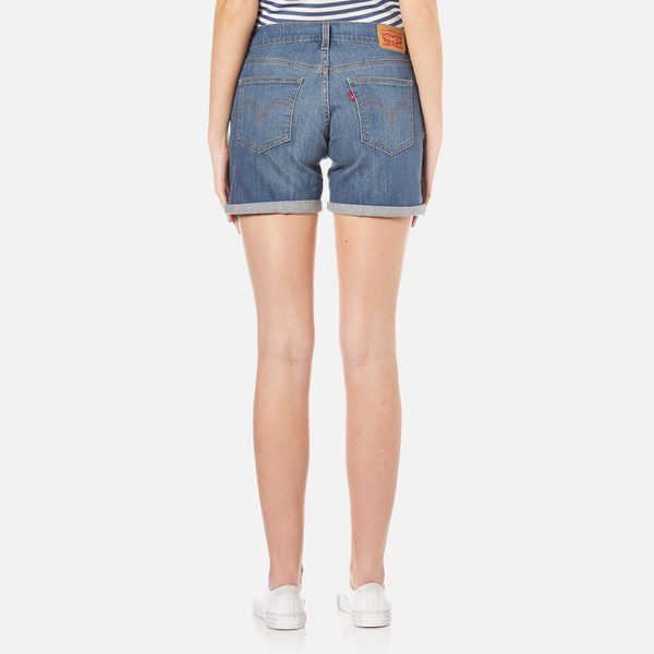 Levi's Women's Mid Length Short Update Shorts Mariposa Road Free UK