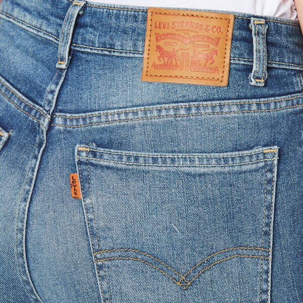 Levi's Women's Orange Tab 721 Vintage High Skinny Jeans - Courage Blue ...