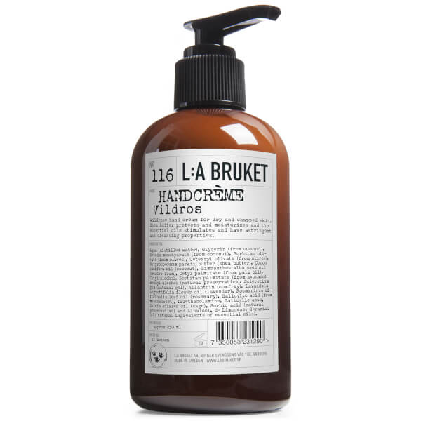 Click to view more detailed imagery on our partner's website L:a Bruket Hand Cream 250ml - Wild Rose