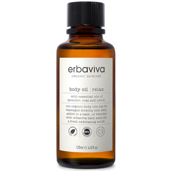 Erbaviva Relax Body Oil, 4 Fl oz