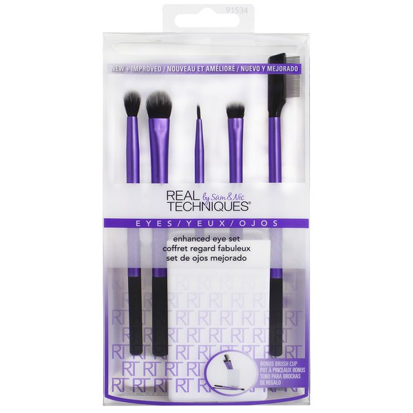 Real Techniques Enhanced Eye Brush Set Reviews Free Shipping