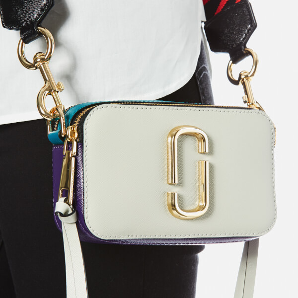 Marc Jacobs Women's Snapshot Cross Body Bag Black Multi