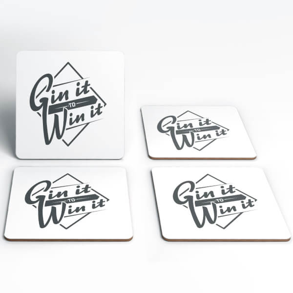 Gin It To Win It Coasters