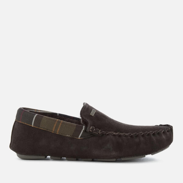 Monty Suede Moccasin Slippers