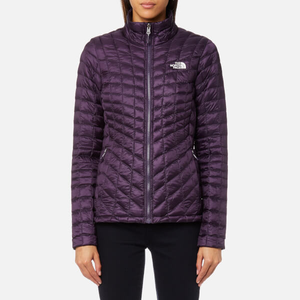 The North Face Women's Thermoball® Zip In Jacket Dark Eggplant Purple