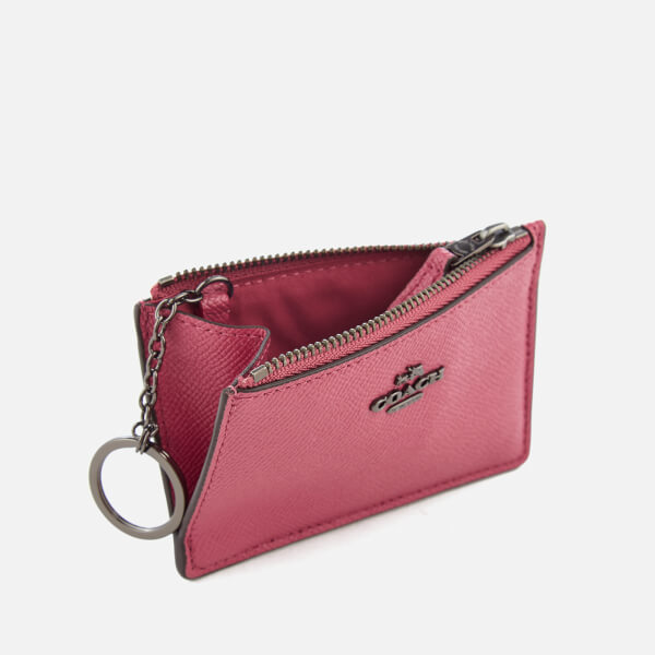 Coach Women's Coin Purse Dark Rouge Free UK Delivery over £50
