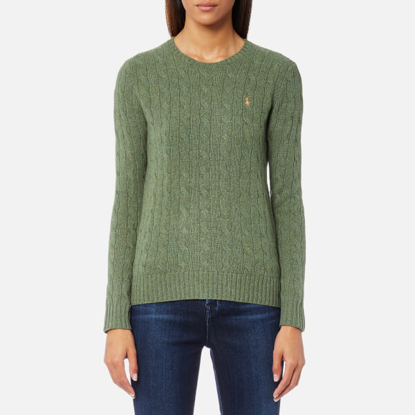 Polo Ralph Lauren Women's Julianna Jumper - Green - Free UK Delivery over Â£50