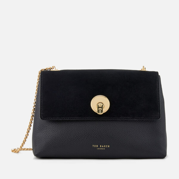 Ted Baker Women's Sorikai Circle Lock Cross Body Bag Black