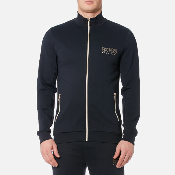 BOSS Hugo Boss Men's Track Jacket - Navy Clothing | TheHut.com