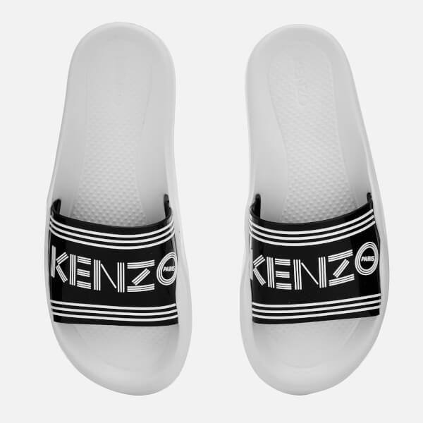 KENZO Women's Flat Slide Sandals - Black - Free UK Delivery over £50