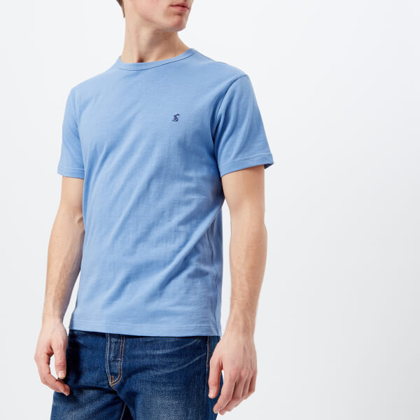 Joules Men's Laundered TShirt Powder Blue Clothing