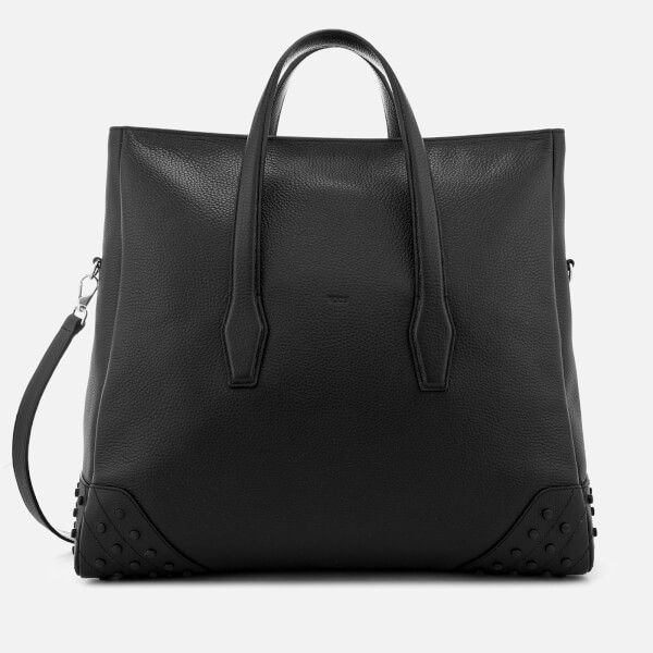 Tod S Men Gommino Weekender Bag Black Free Uk Delivery Over 50 Tod S Men Gommino Weekender Bag Black Image 1