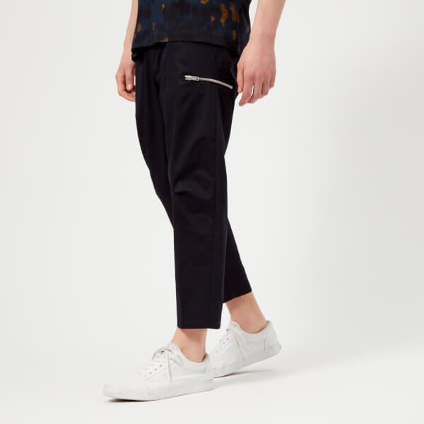 OAMC Men's Cropped Cal Pants - Navy - Free UK Delivery over £50