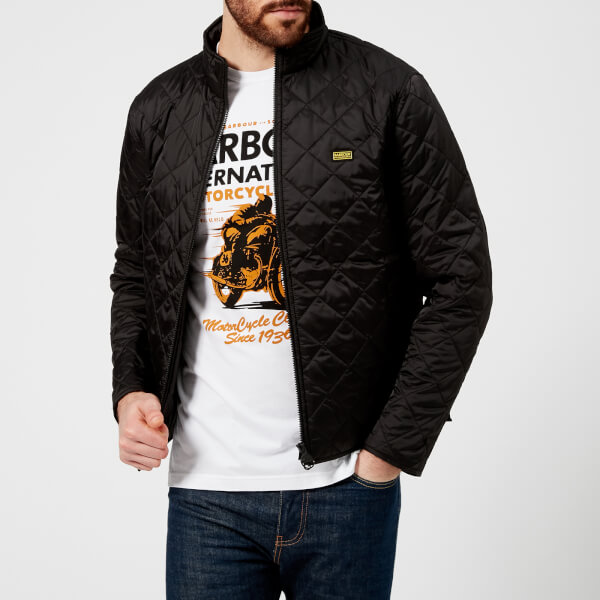 barbour international frame quilted jacket