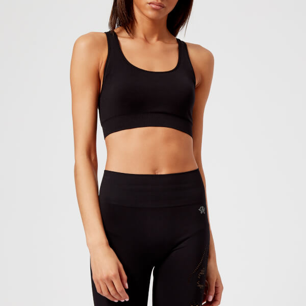 Pepper & Mayne Women's Classic Multi Strap Bra Pitch Black Free UK