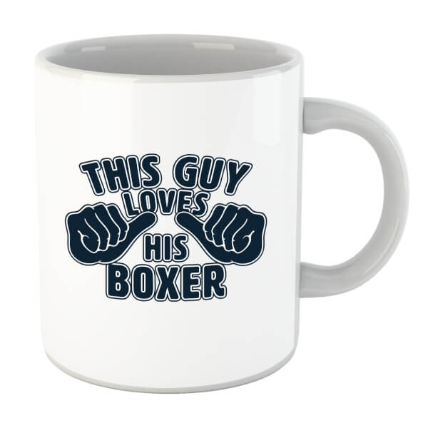 This Guy Loves His Boxer Mug