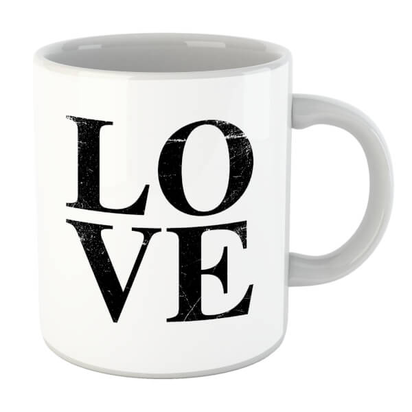Love Textured Mug