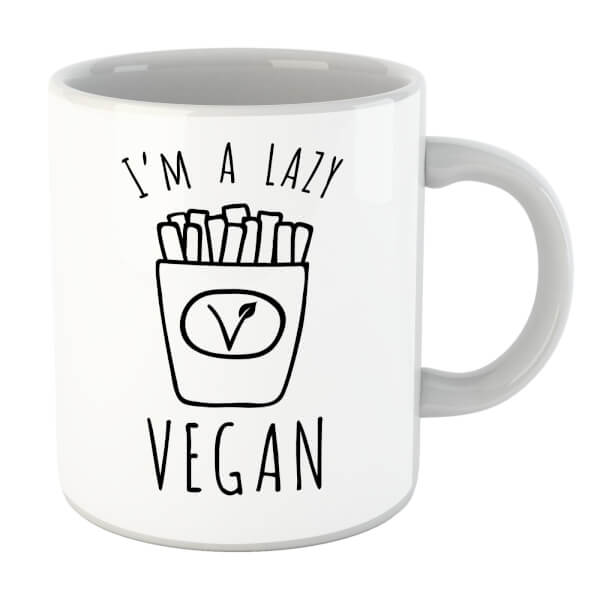 Lazy Vegan Mug White