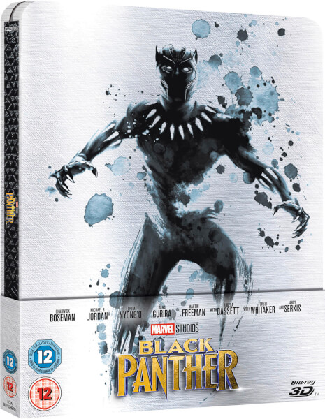 Black Panther 3D Zavvi Exclusive Limited Edition Steelbook (Includes 2D Version): Image 11