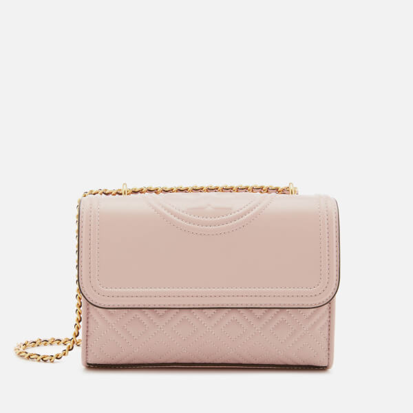 tory burch shell pink tote