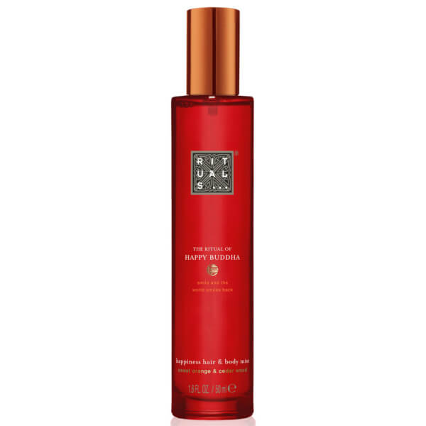 Click to view more detailed imagery on our partner's website Rituals The Ritual Of Happy Buddha Hair And Body Mist 50ml