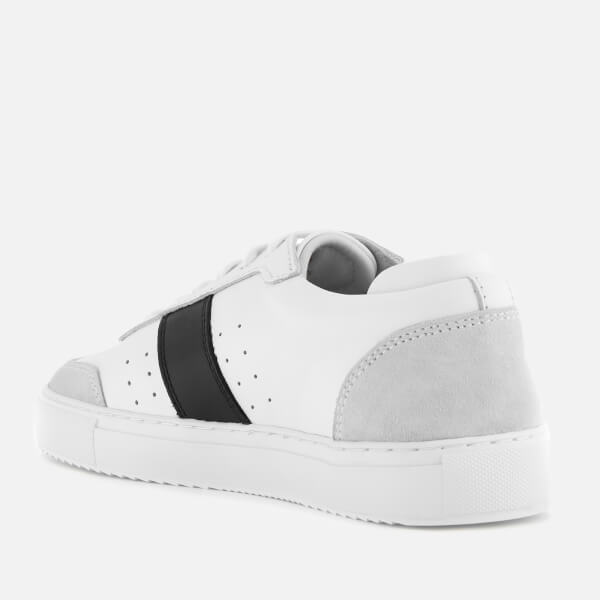 axel arigato women's platform leather trainers white