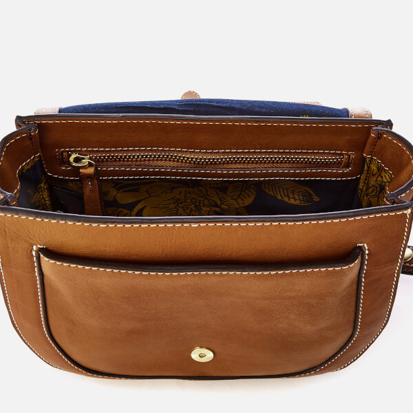 Joules Women's Saddle Leather Bag Tan