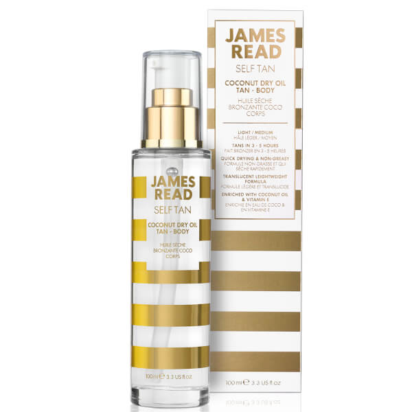 Click to view more detailed imagery on our partner's website James Read Coconut Dry Body Tan Oil 100ml