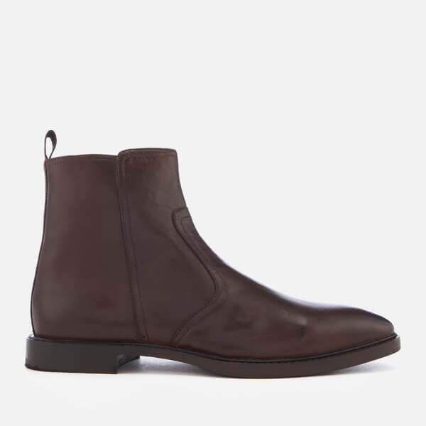 Kurt Geiger London Men's Bournemouth Leather Ankle Boots - Brown Mens ...