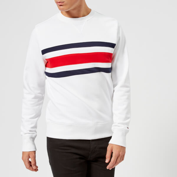 Tommy hilfiger stripe sweatshirt Clearance