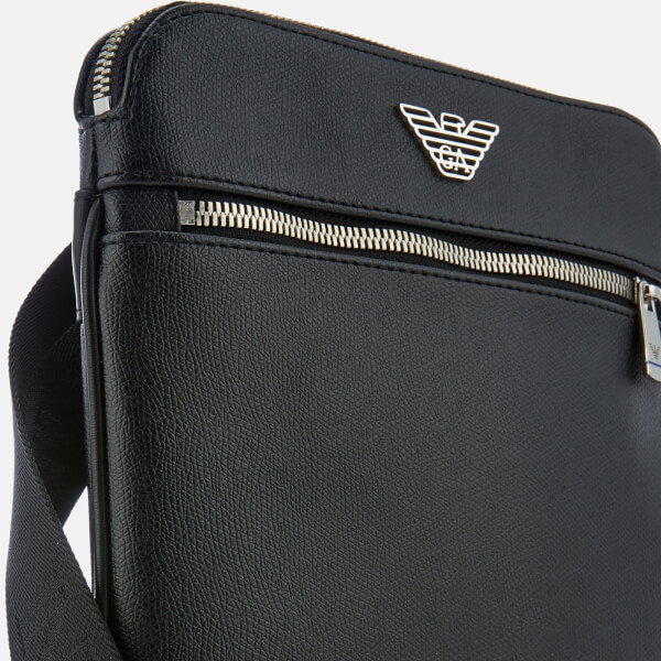 Emporio Armani Men's Messenger Bag - Black - Free UK Delivery over £50