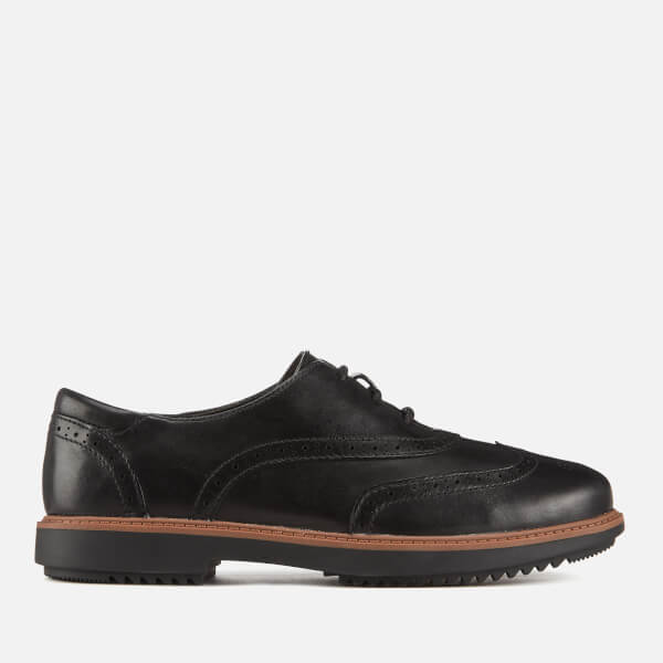 ladies soft leather brogues