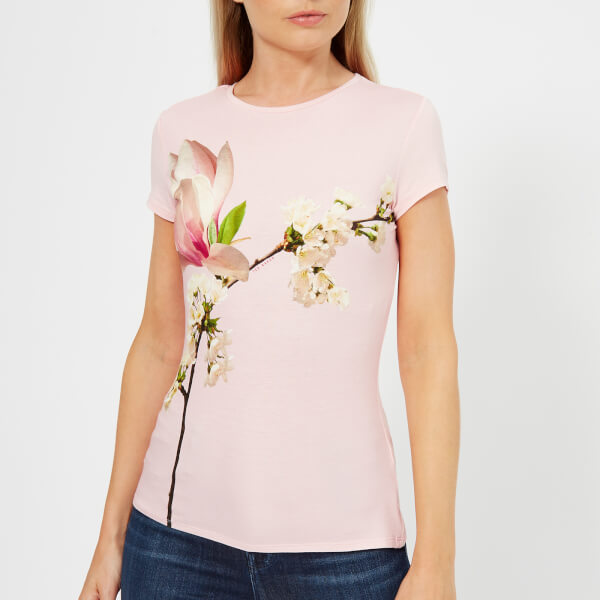 Ted Baker Women's Ameliza Harmony Fitted TShirt PlPink Womens