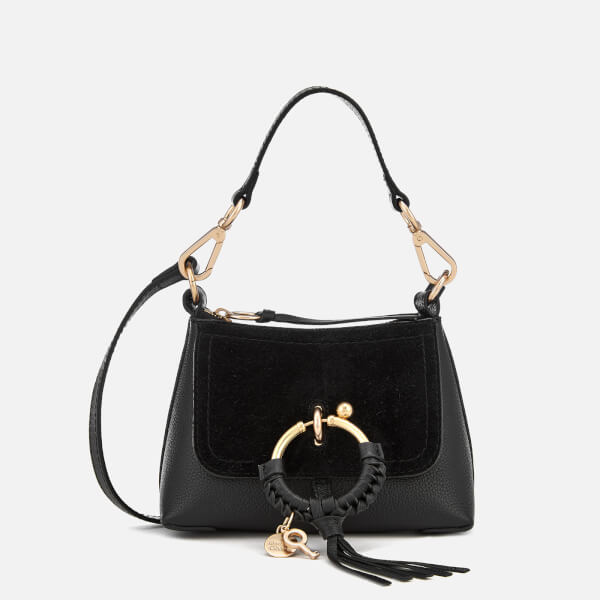 see by chloe black shoulder bag