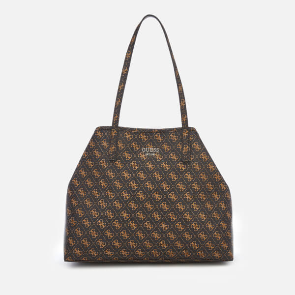 Guess Women&#39;s Vikky Large Tote Bag - Brown Womens Accessories | www.strongerinc.org