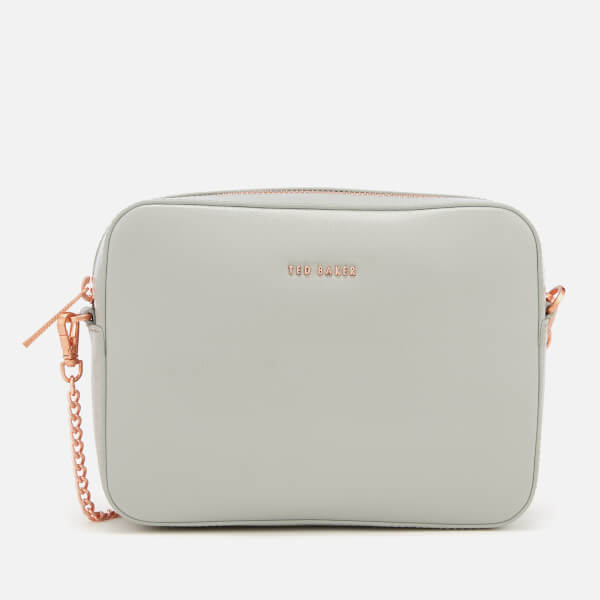 Ted Baker Women's Marciee Core Leather Camera Cross Body Bag Grey