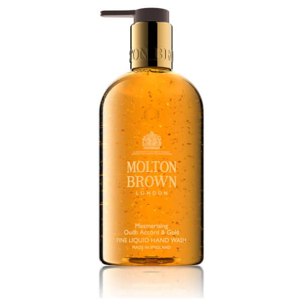 Click to view more detailed imagery on our partner's website Molton Brown Oudh Accord & Gold Fine Liquid Hand Wash