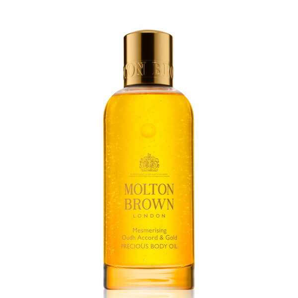Click to view more detailed imagery on our partner's website Molton Brown Oudh Accord & Gold Precious Body Oil