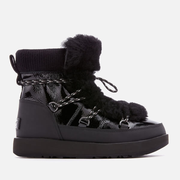 UGG Women�s Highland Waterproof Boots Black Womens