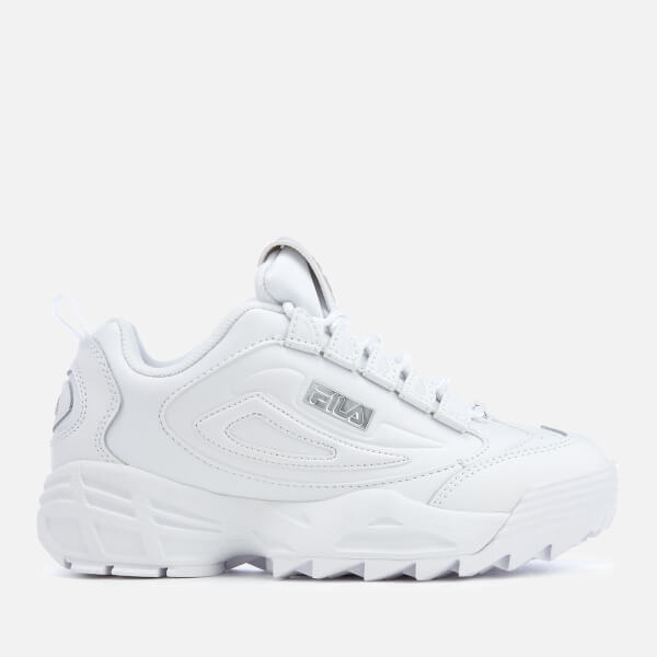 FILA Women's Disruptor 3 Trainers - White | FREE UK ...