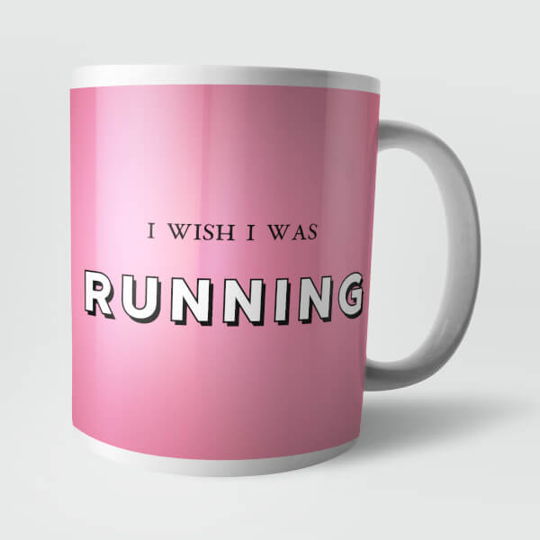 I Wish I Was Running Mug