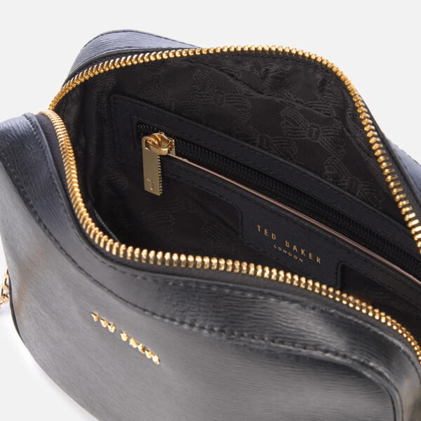 Ted Baker Women's Juliie Leather Cross Body Camera Bag Black