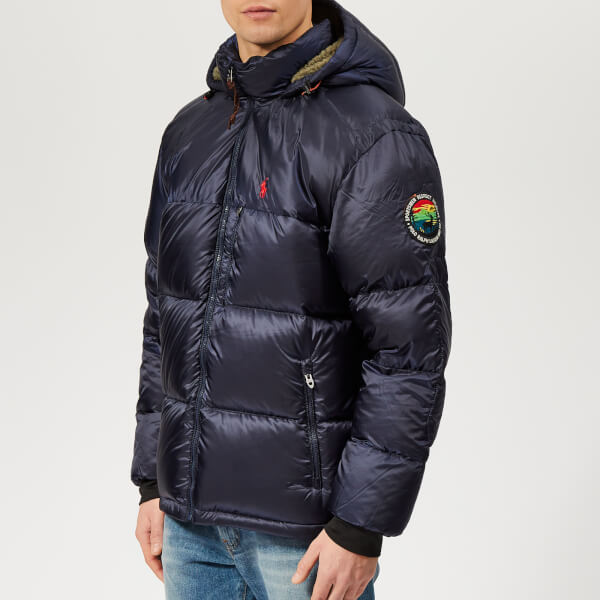 Polo Ralph Lauren Men's Jackson Down Jacket - Newport Navy - Free UK ...