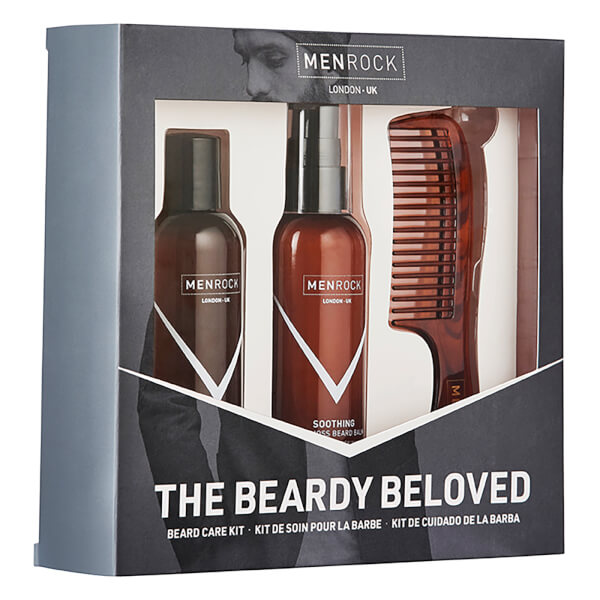 Men Rock The Beardy Beloved Starter Beard Care Kit - Soothing Oak Moss (Worth Â£30.95): Image 21