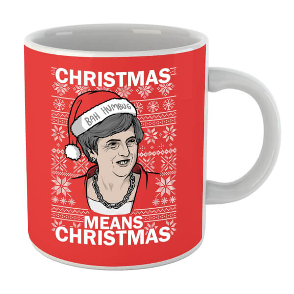 Christmas Means Christmas Mug