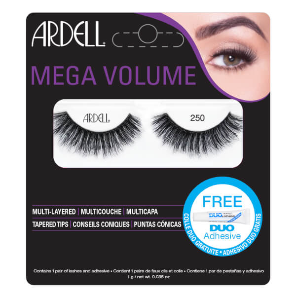 Click to view more detailed imagery on our partner's website Ardell False Lashes Mega Volume 250