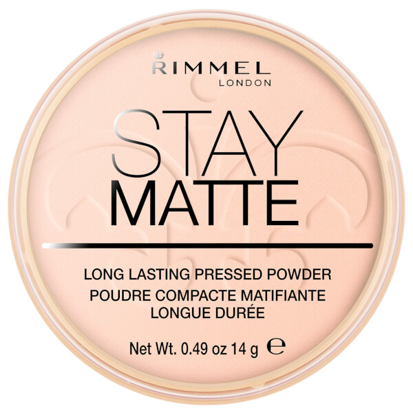 RIMMEL LONDON STAY MATTE PRESSED POWDER - PINK BLOSSOM