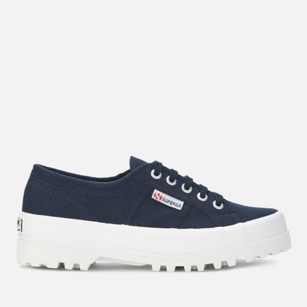 navy superga womens