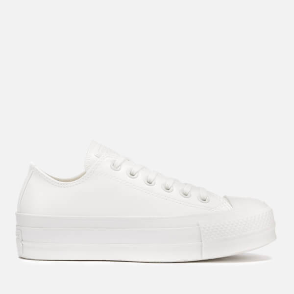 converse chuck platform vintage white